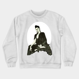 Young buddha god of asia Crewneck Sweatshirt